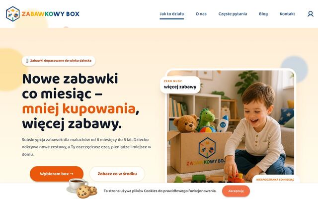 Zabawkowy Box homepage