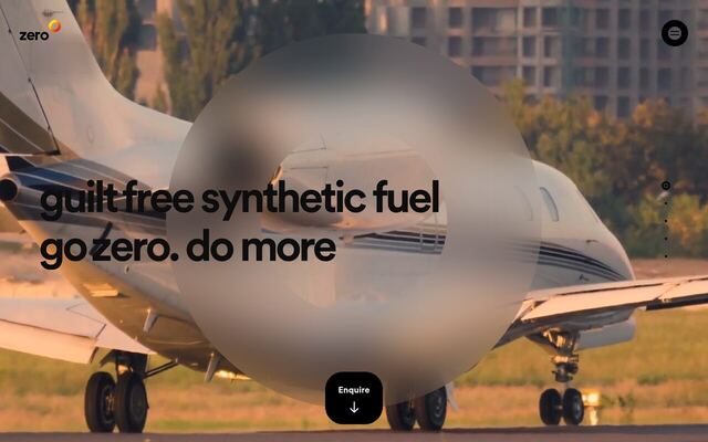 Zero Co homepage